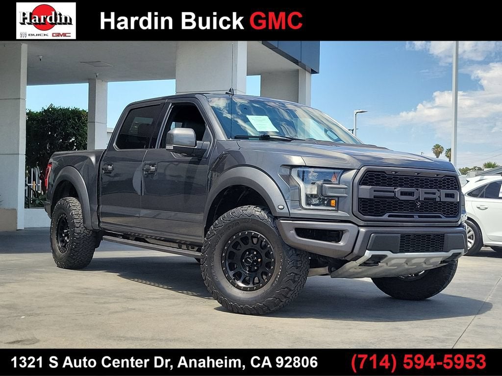 Gray 2019 Ford F-150 Pickup Truck Four-Wheel Drive Automatic