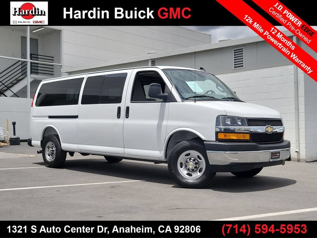 Summit White 2025 Chevrolet Express Van Rear-Wheel Drive Automatic