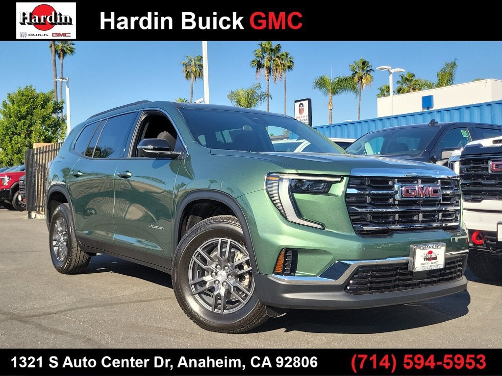 Trailstone Green Metallic 2027 GMC Acadia SUV / Crossover Front-Wheel Drive Automatic