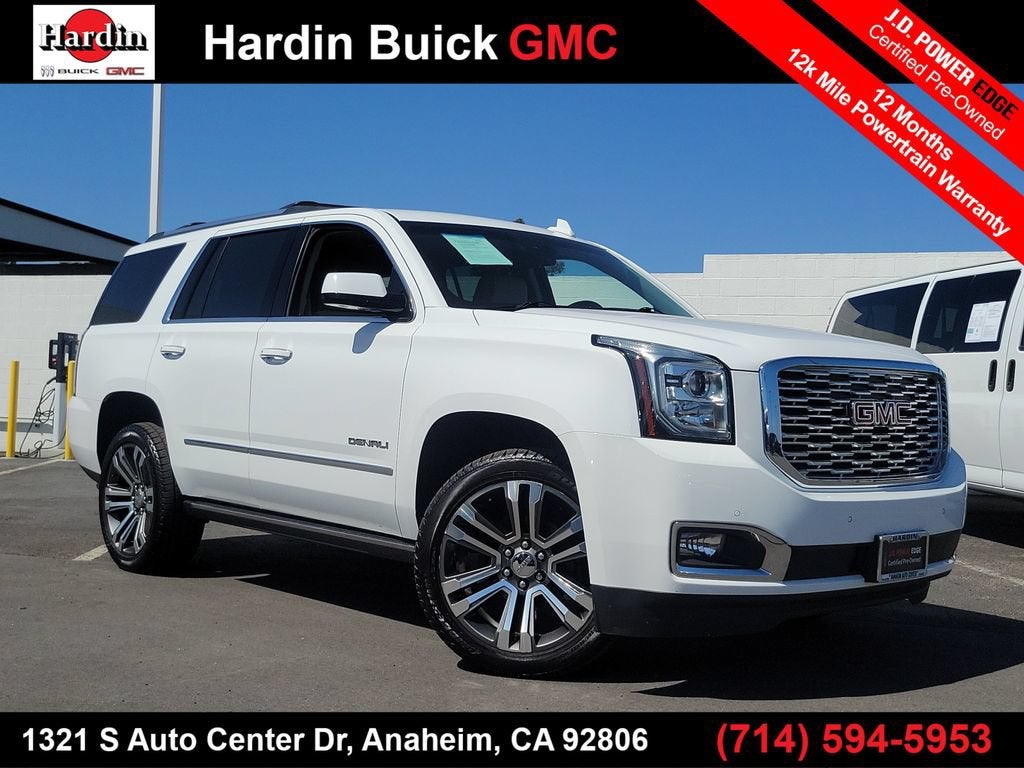 Summit White 2019 GMC Yukon SUV / Crossover 4X2 Automatic