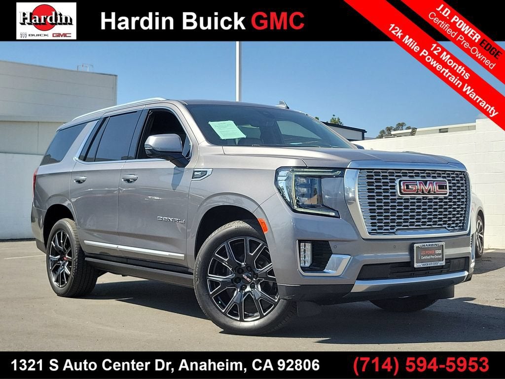 Gray (Satin Steel Metallic) 2021 GMC Yukon SUV / Crossover 4X2 Automatic