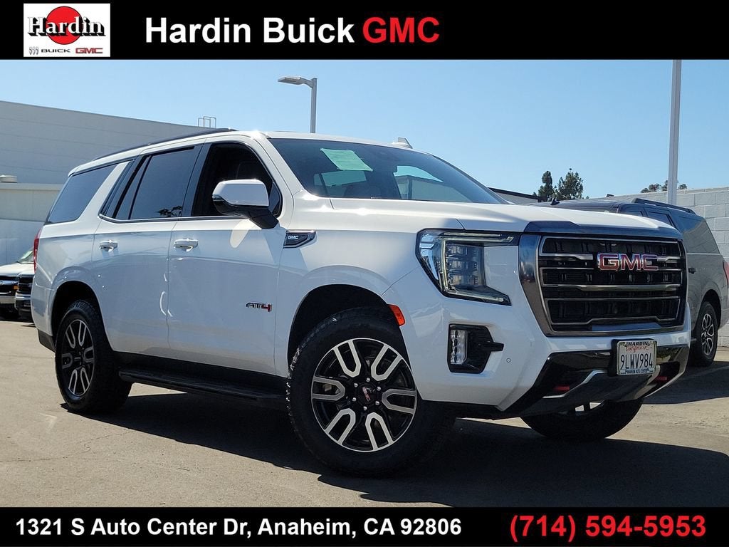 Summit White 2024 GMC Yukon SUV / Crossover Four-Wheel Drive Automatic