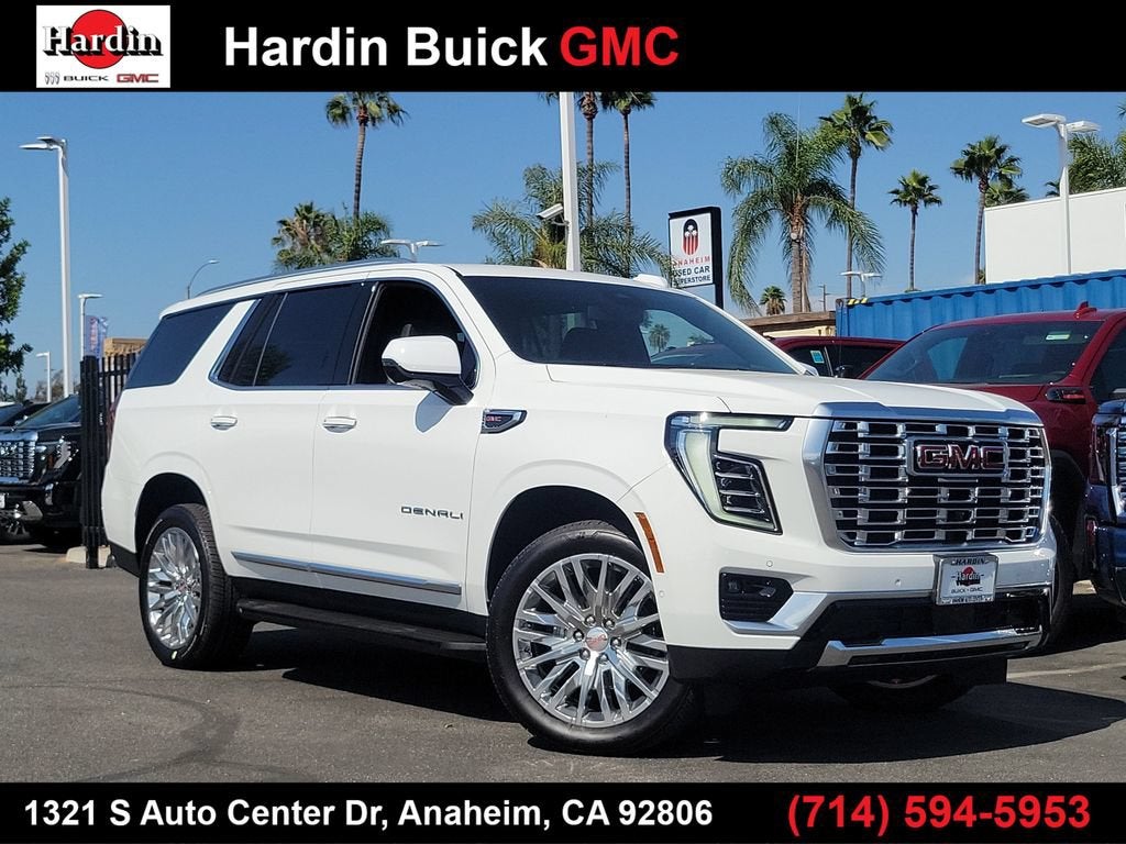 Summit White 2026 GMC Yukon SUV / Crossover Four-Wheel Drive Automatic