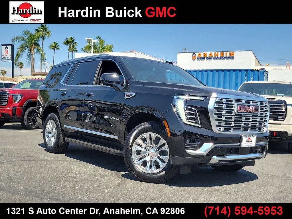 Onyx Black 2026 GMC Yukon SUV / Crossover Four-Wheel Drive Automatic