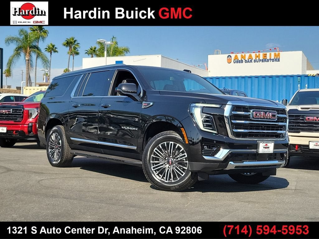 Onyx Black 2026 GMC Yukon XL SUV / Crossover Four-Wheel Drive Automatic