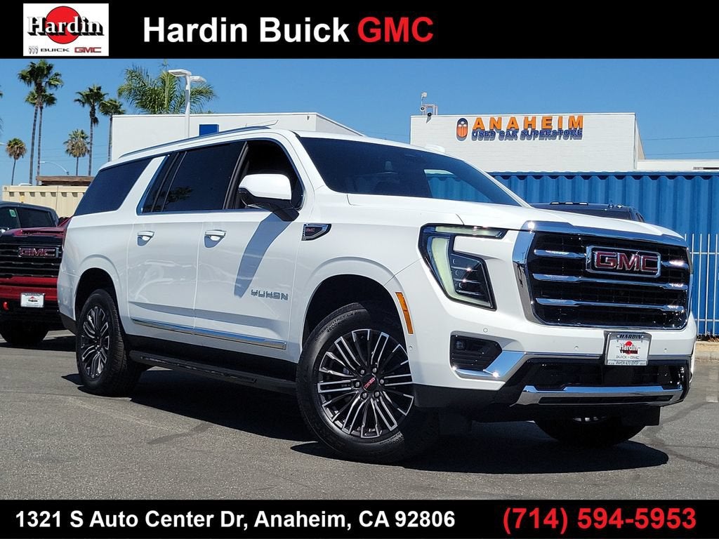 Summit White 2026 GMC Yukon XL SUV / Crossover Four-Wheel Drive Automatic