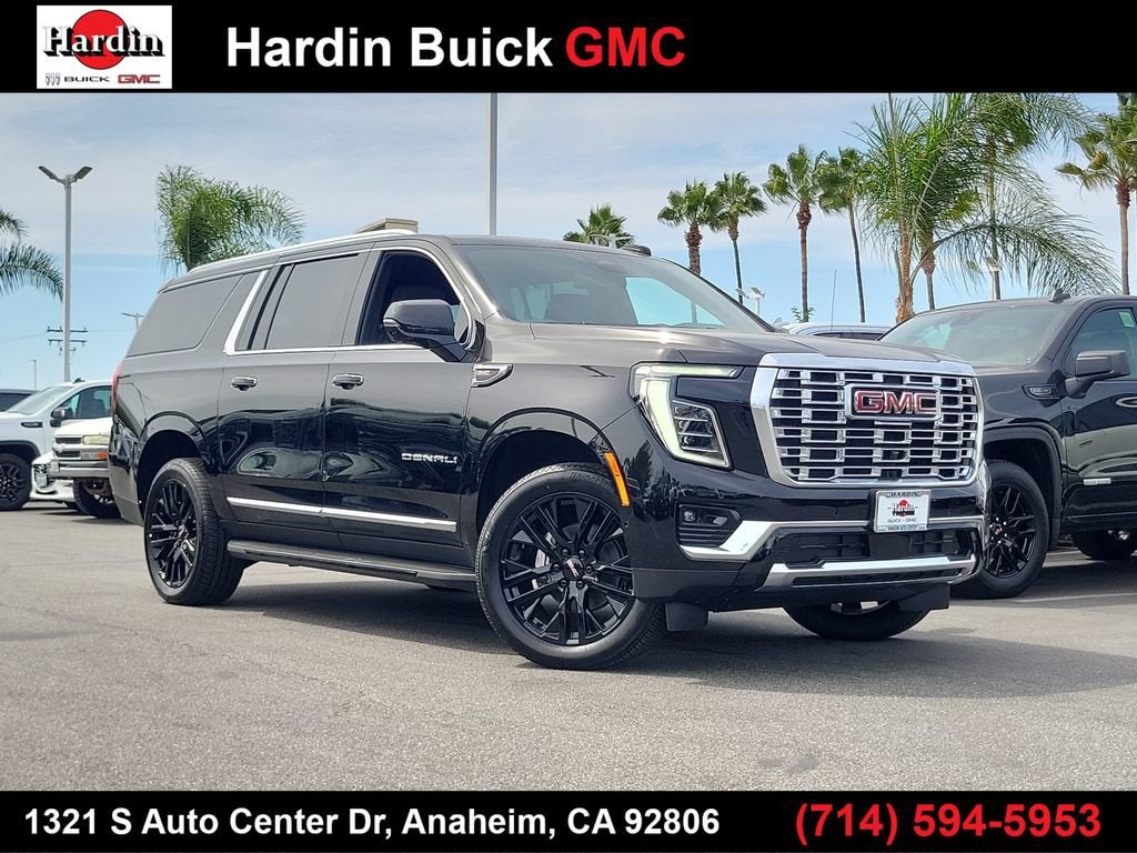 Onyx Black 2026 GMC Yukon XL SUV / Crossover Four-Wheel Drive Automatic