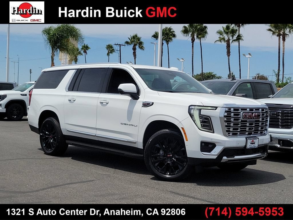 Summit White 2026 GMC Yukon XL SUV / Crossover Four-Wheel Drive Automatic