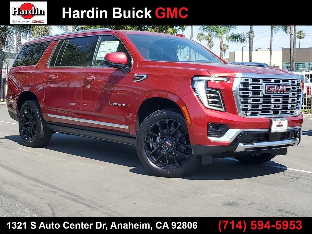 Volcanic Red Tintcoat 2026 GMC Yukon XL SUV / Crossover Four-Wheel Drive Automatic