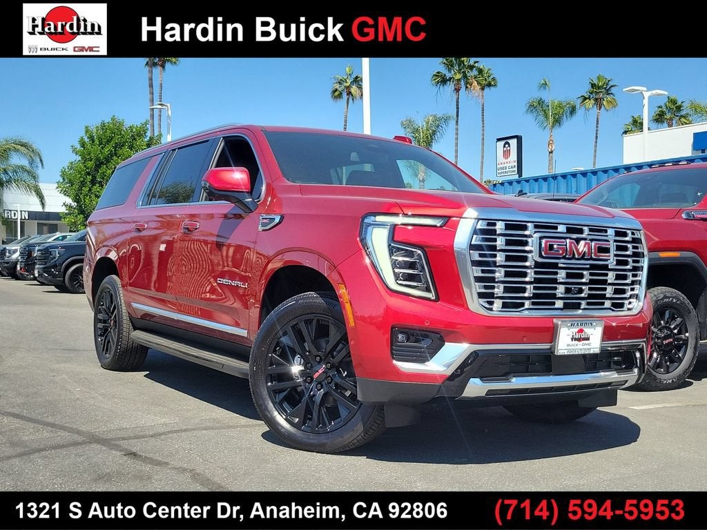 Volcanic Red Tintcoat 2026 GMC Yukon XL SUV / Crossover Four-Wheel Drive Automatic