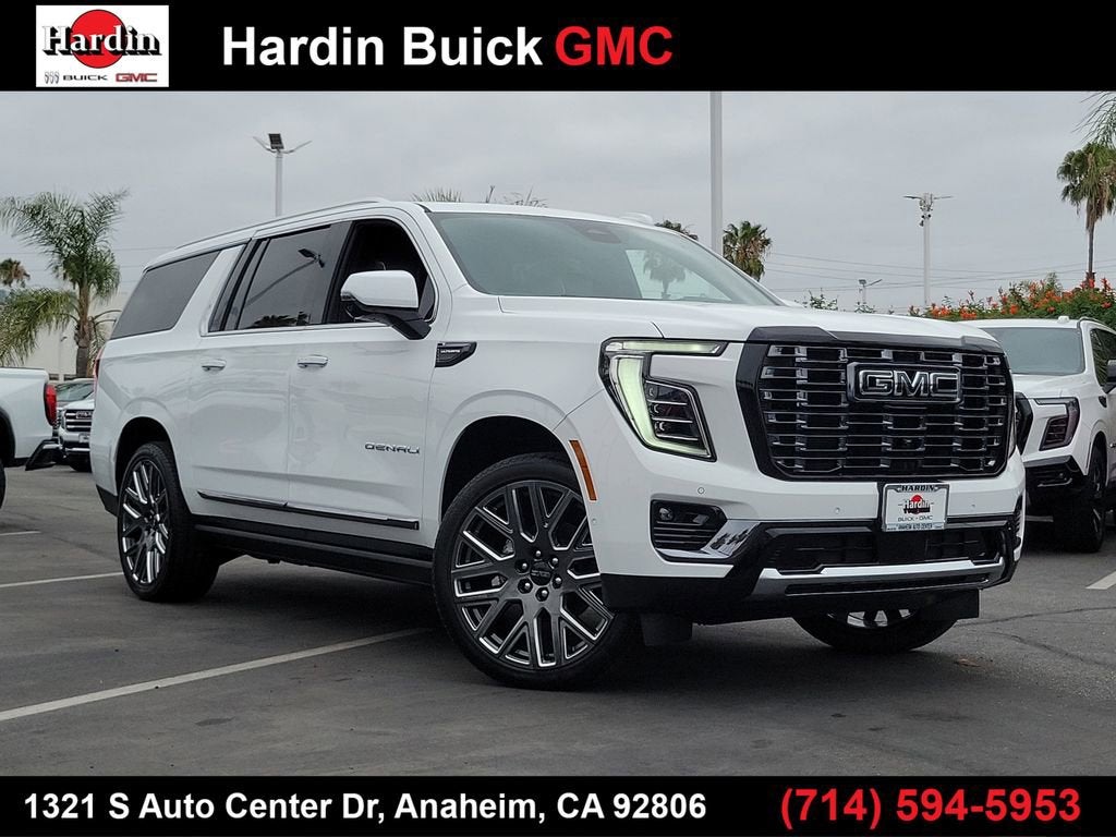 Summit White 2026 GMC Yukon XL SUV / Crossover Four-Wheel Drive Automatic