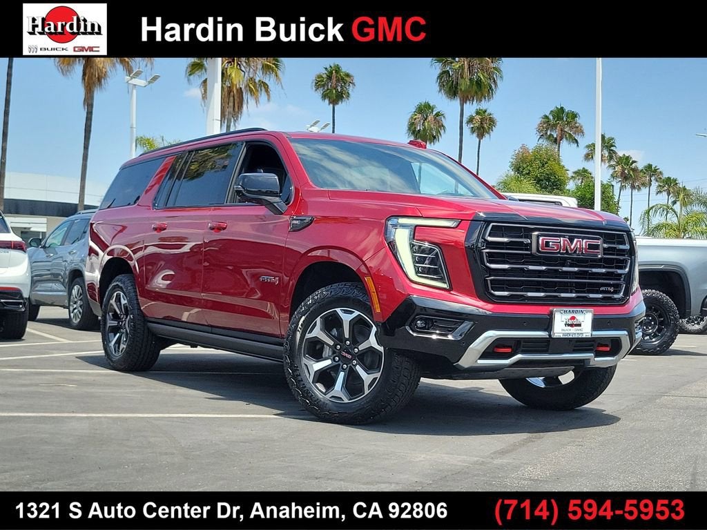 Volcanic Red Tintcoat 2026 GMC Yukon XL SUV / Crossover Four-Wheel Drive Automatic