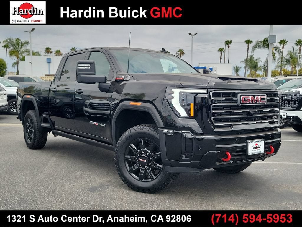 Onyx Black 2026 GMC Sierra 2500HD Pickup Truck Four-Wheel Drive Automatic