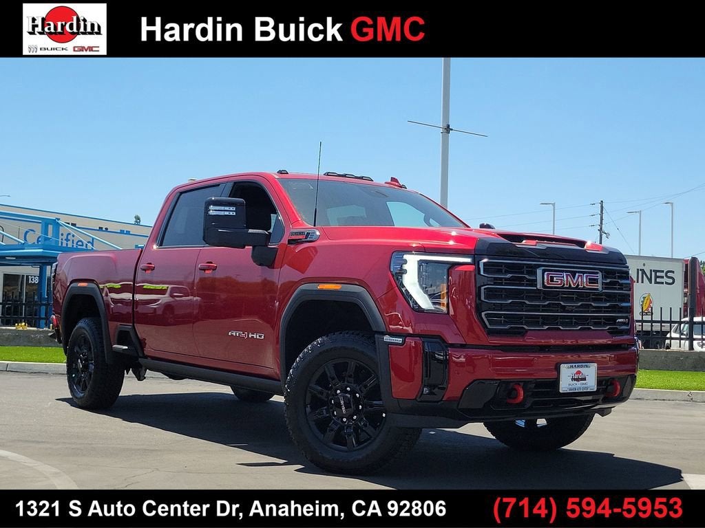 Volcanic Red Tintcoat 2026 GMC Sierra 2500HD Pickup Truck Four-Wheel Drive Automatic