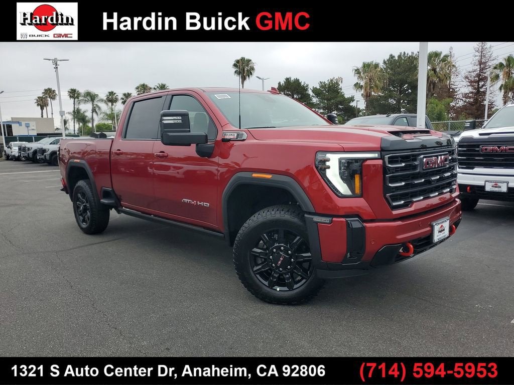 Volcanic Red Tintcoat 2026 GMC Sierra 2500HD Pickup Truck Four-Wheel Drive Automatic