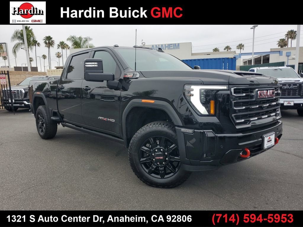Onyx Black 2026 GMC Sierra 2500HD Pickup Truck Four-Wheel Drive Automatic