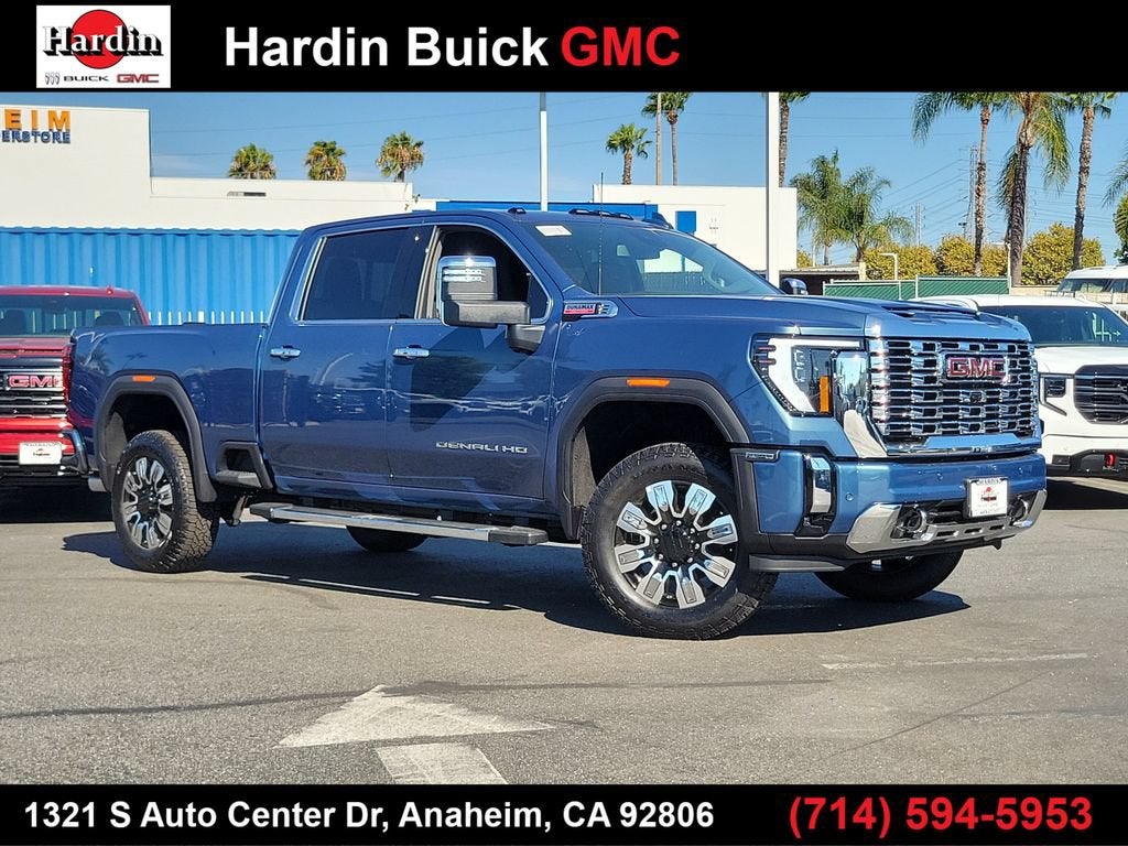 Downpour Metallic 2026 GMC Sierra 2500HD Pickup Truck Four-Wheel Drive Automatic