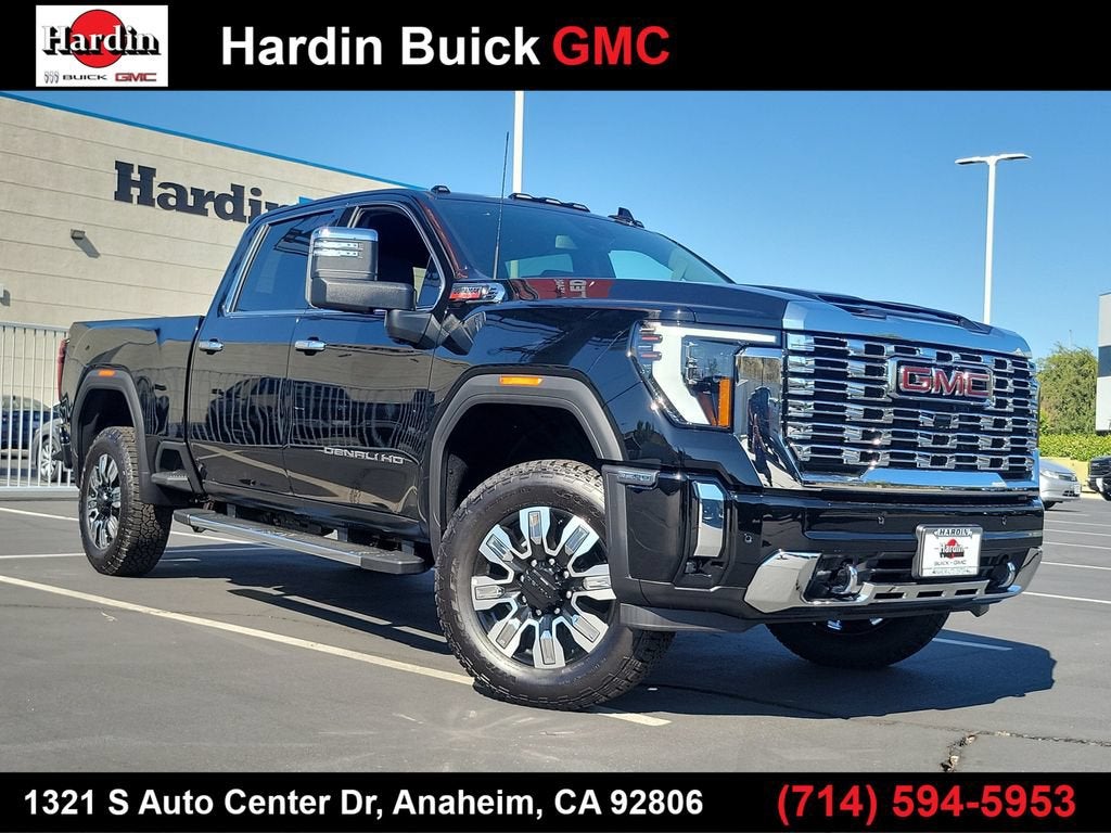 Onyx Black 2026 GMC Sierra 2500HD Pickup Truck Four-Wheel Drive Automatic