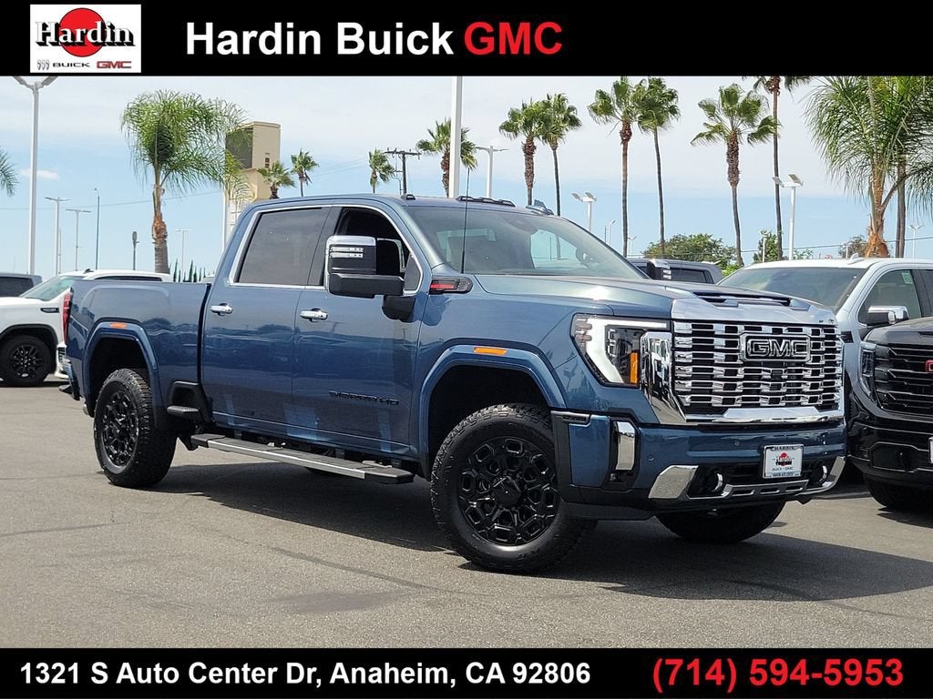 Downpour Metallic 2026 GMC Sierra 2500HD Pickup Truck Four-Wheel Drive Automatic