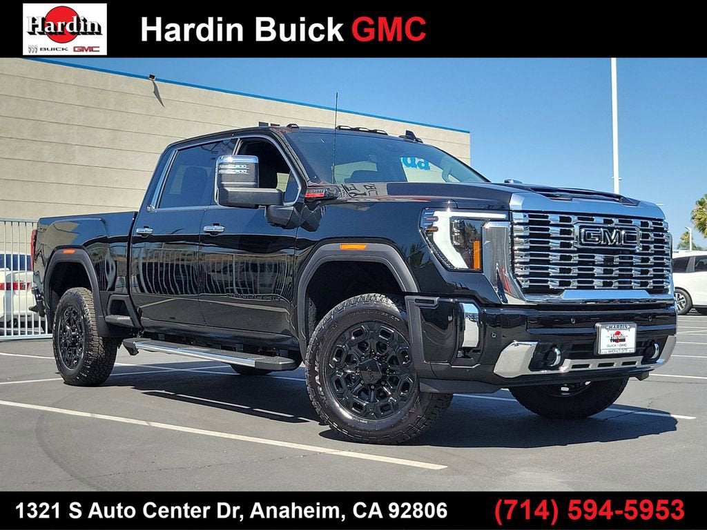 Onyx Black 2026 GMC Sierra 2500HD Pickup Truck Four-Wheel Drive Automatic