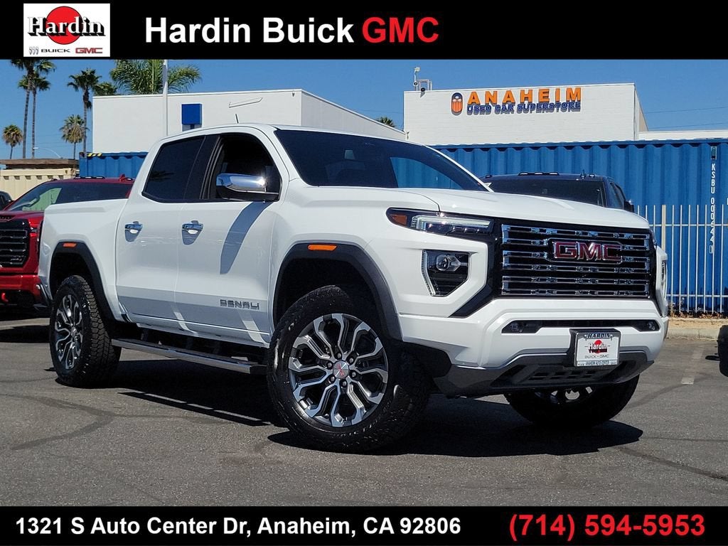 Summit White 2026 GMC Canyon Pickup Truck Four-Wheel Drive Automatic