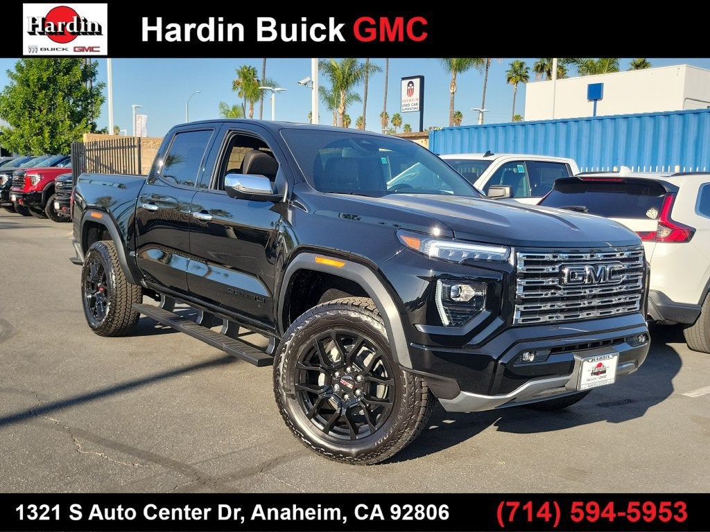 Onyx Black 2026 GMC Canyon Pickup Truck Four-Wheel Drive Automatic
