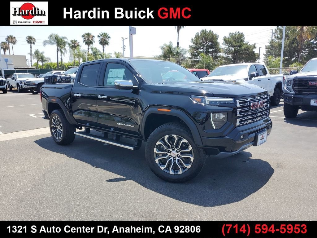 Onyx Black 2026 GMC Canyon Pickup Truck Four-Wheel Drive Automatic