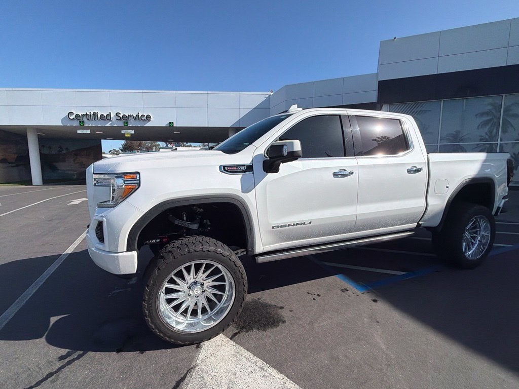 White Frost Tricoat 2020 GMC Sierra 1500 Pickup Truck Four-Wheel Drive Automatic