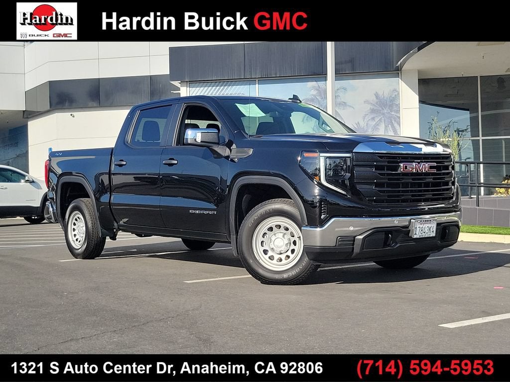 Onyx Black 2026 GMC Sierra 1500 Pickup Truck Four-Wheel Drive Automatic