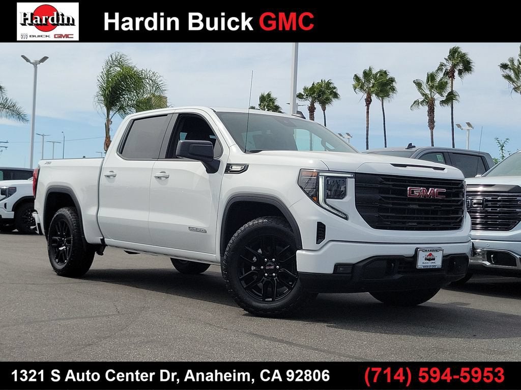 Summit White 2026 GMC Sierra 1500 Pickup Truck Four-Wheel Drive Automatic