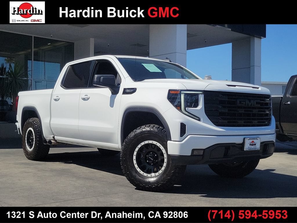 Summit White 2025 GMC Sierra 1500 Pickup Truck Four-Wheel Drive Automatic