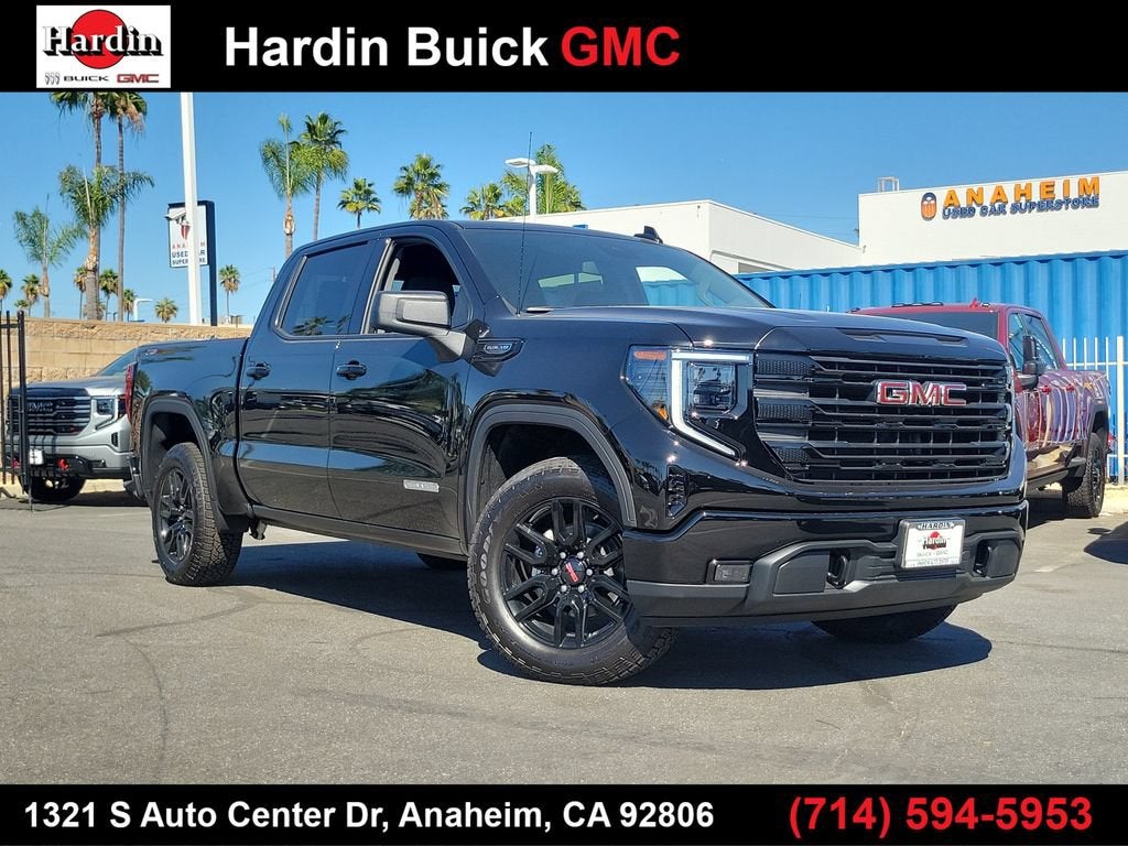 Onyx Black 2026 GMC Sierra 1500 Pickup Truck Four-Wheel Drive Automatic
