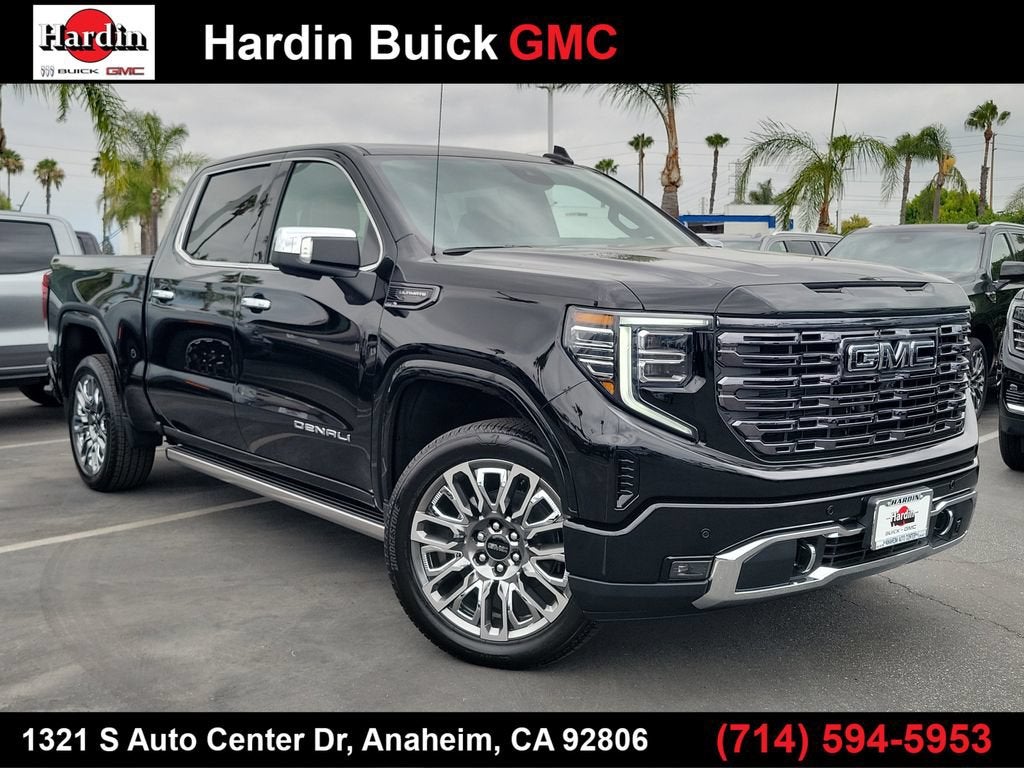 Onyx Black 2026 GMC Sierra 1500 Pickup Truck Four-Wheel Drive Automatic