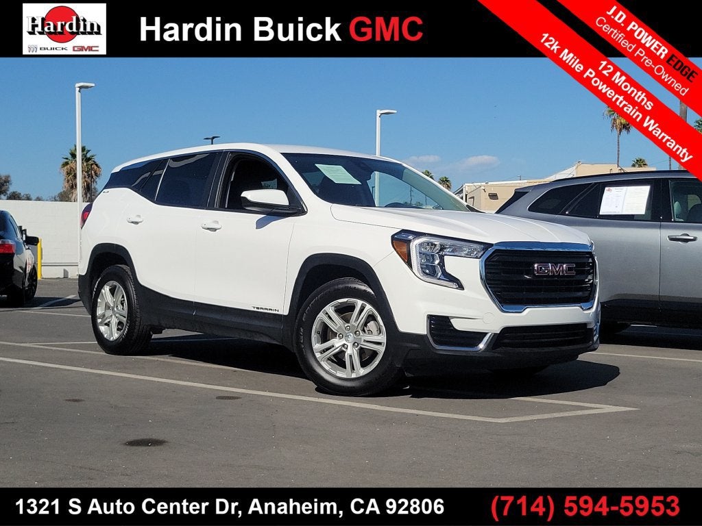 Summit White 2024 GMC Terrain SUV / Crossover Front-Wheel Drive Automatic
