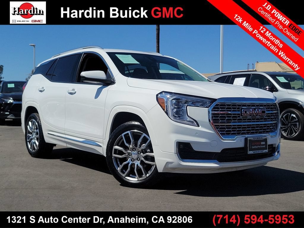 Summit White 2022 GMC Terrain SUV / Crossover All-Wheel Drive Automatic