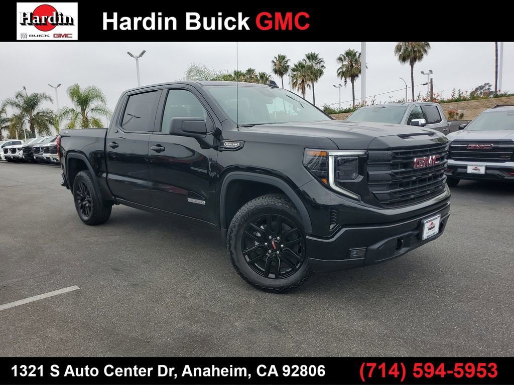 Onyx Black 2026 GMC Sierra 1500 Pickup Truck Four-Wheel Drive Automatic