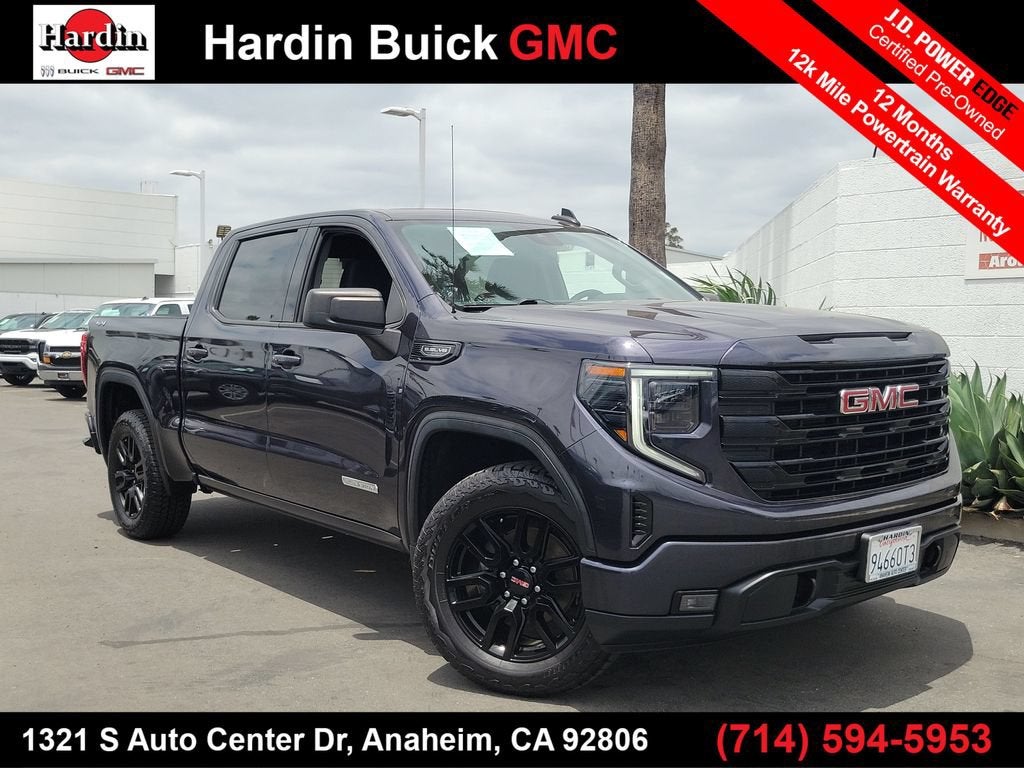 Titanium Rush Metallic 2023 GMC Sierra 1500 Pickup Truck Four-Wheel Drive Automatic