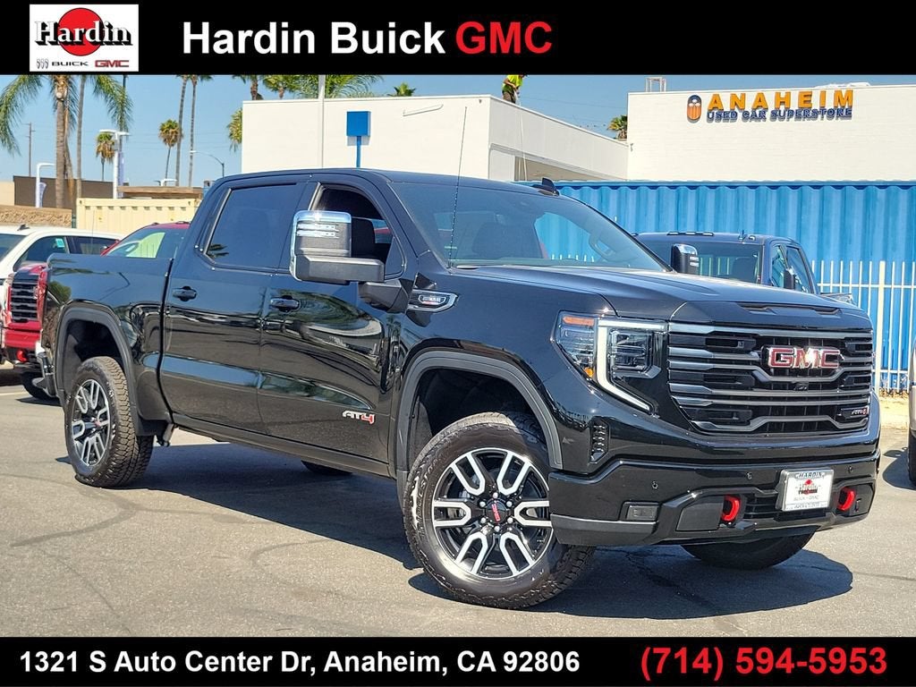 Onyx Black 2026 GMC Sierra 1500 Pickup Truck Four-Wheel Drive Automatic