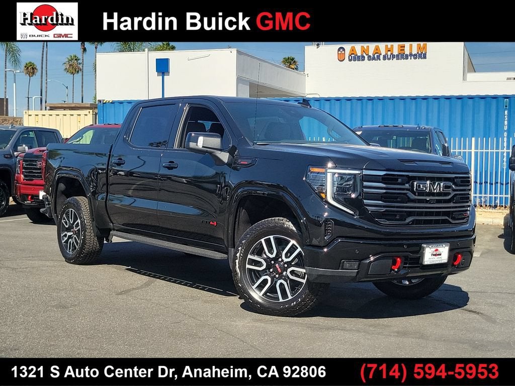 Onyx Black 2026 GMC Sierra 1500 Pickup Truck Four-Wheel Drive Automatic