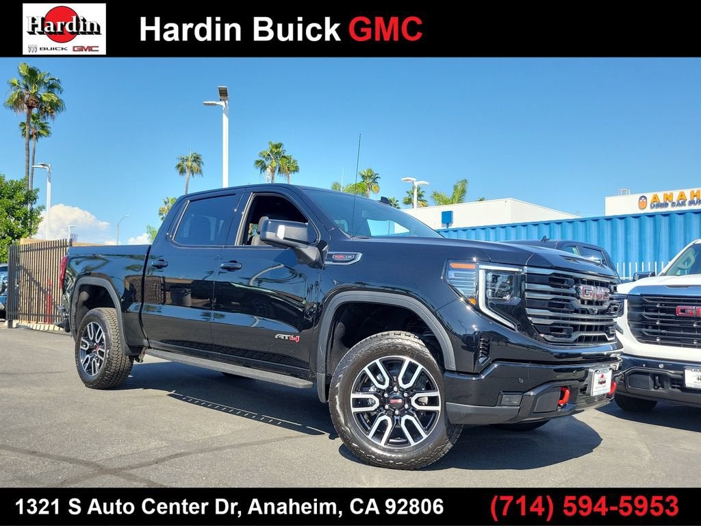 Onyx Black 2026 GMC Sierra 1500 Pickup Truck Four-Wheel Drive Automatic