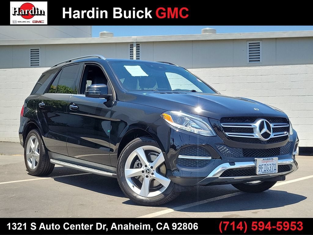 Black 2018 Mercedes-Benz GLE SUV / Crossover All-Wheel Drive 7-Speed Automatic