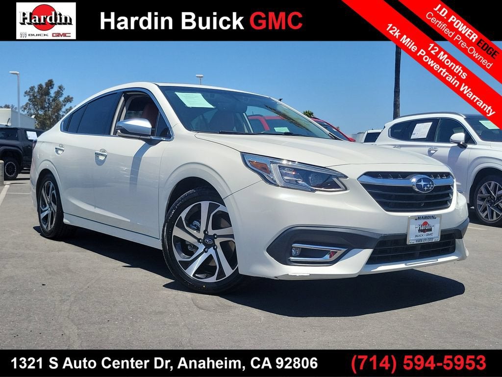 White 2022 Subaru Legacy Sedan All-Wheel Drive Continuously Variable Transmission