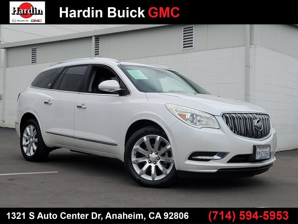 White Frost Tricoat 2016 Buick Enclave SUV / Crossover All-Wheel Drive Automatic