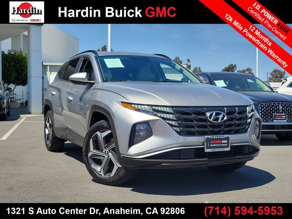 Silver 2023 Hyundai Tucson SUV / Crossover All-Wheel Drive 8-Speed Automatic
