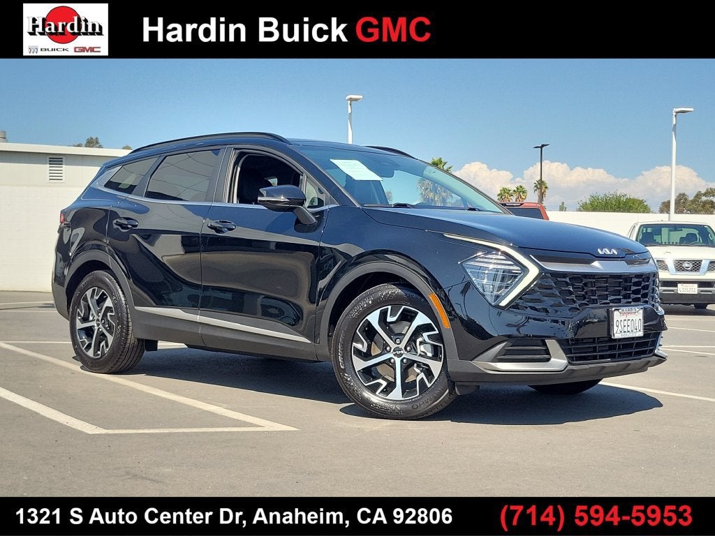 Black 2025 Kia Sportage SUV / Crossover Front-Wheel Drive 8-Speed Automatic