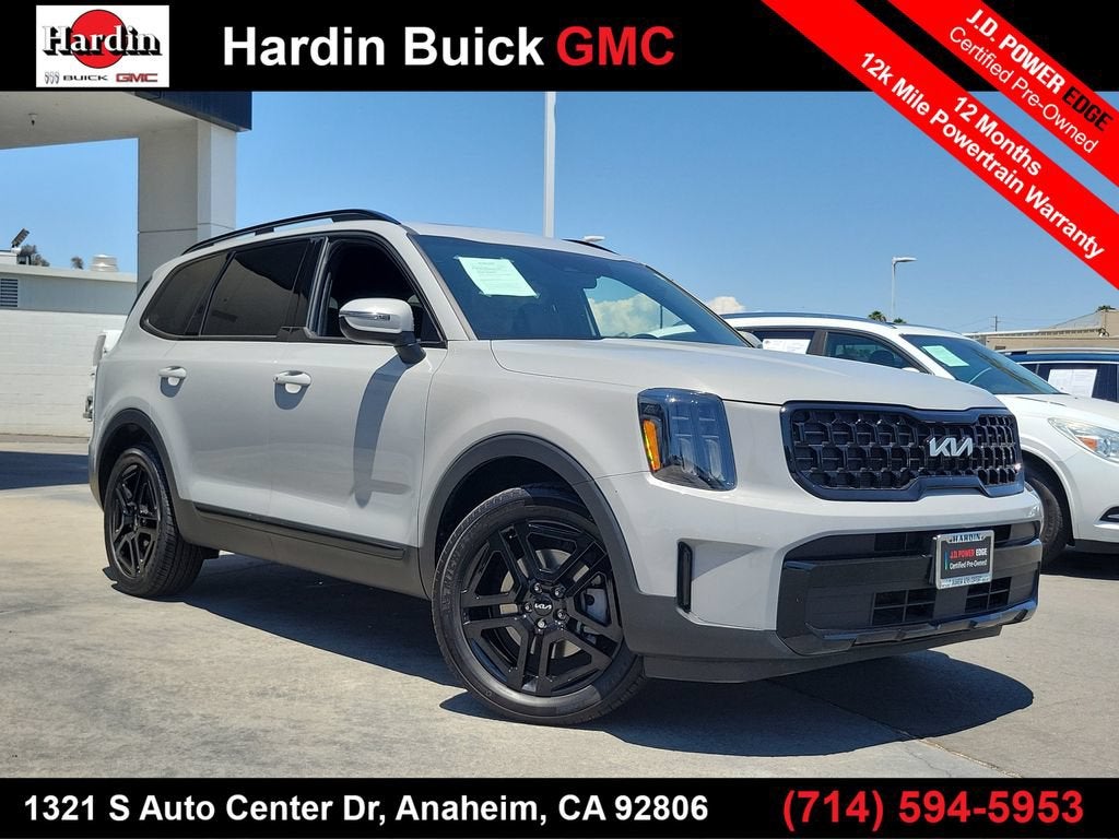 Gray 2024 Kia Telluride SUV / Crossover All-Wheel Drive 8-Speed Automatic