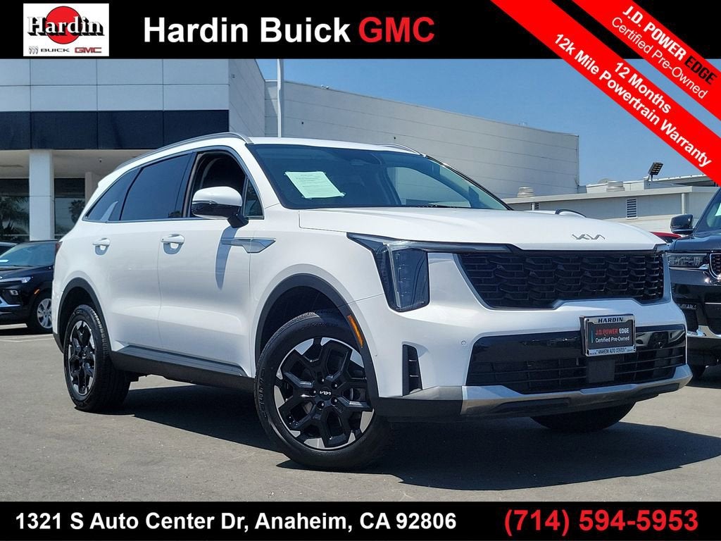 White 2024 Kia Sorento SUV / Crossover All-Wheel Drive 8-Speed Automatic