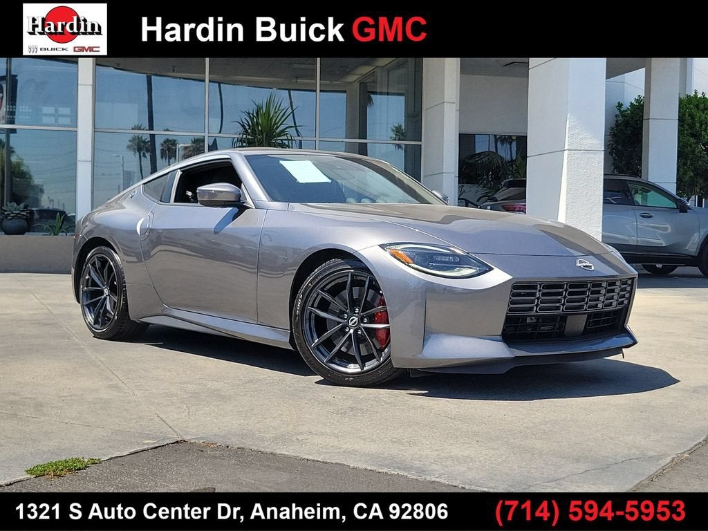 Gray 2024 Nissan Z Coupe Rear-Wheel Drive 