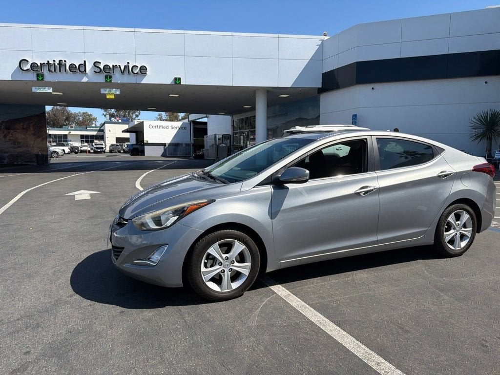 Gray 2016 Hyundai Elantra Sedan Front-Wheel Drive 