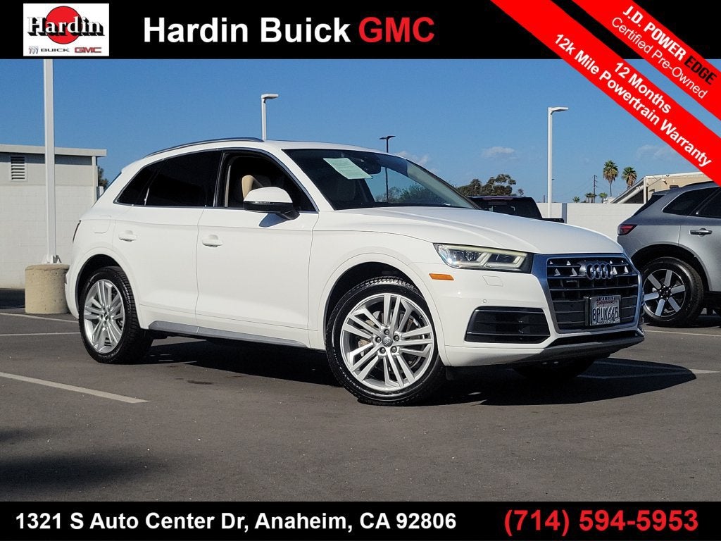White 2018 Audi Q5 SUV / Crossover All-Wheel Drive 